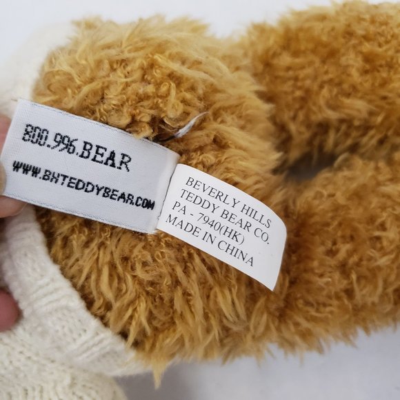 Beverly Hills Teddy Bear Plush Stuffed Animal 9" - Picture 8 of 8